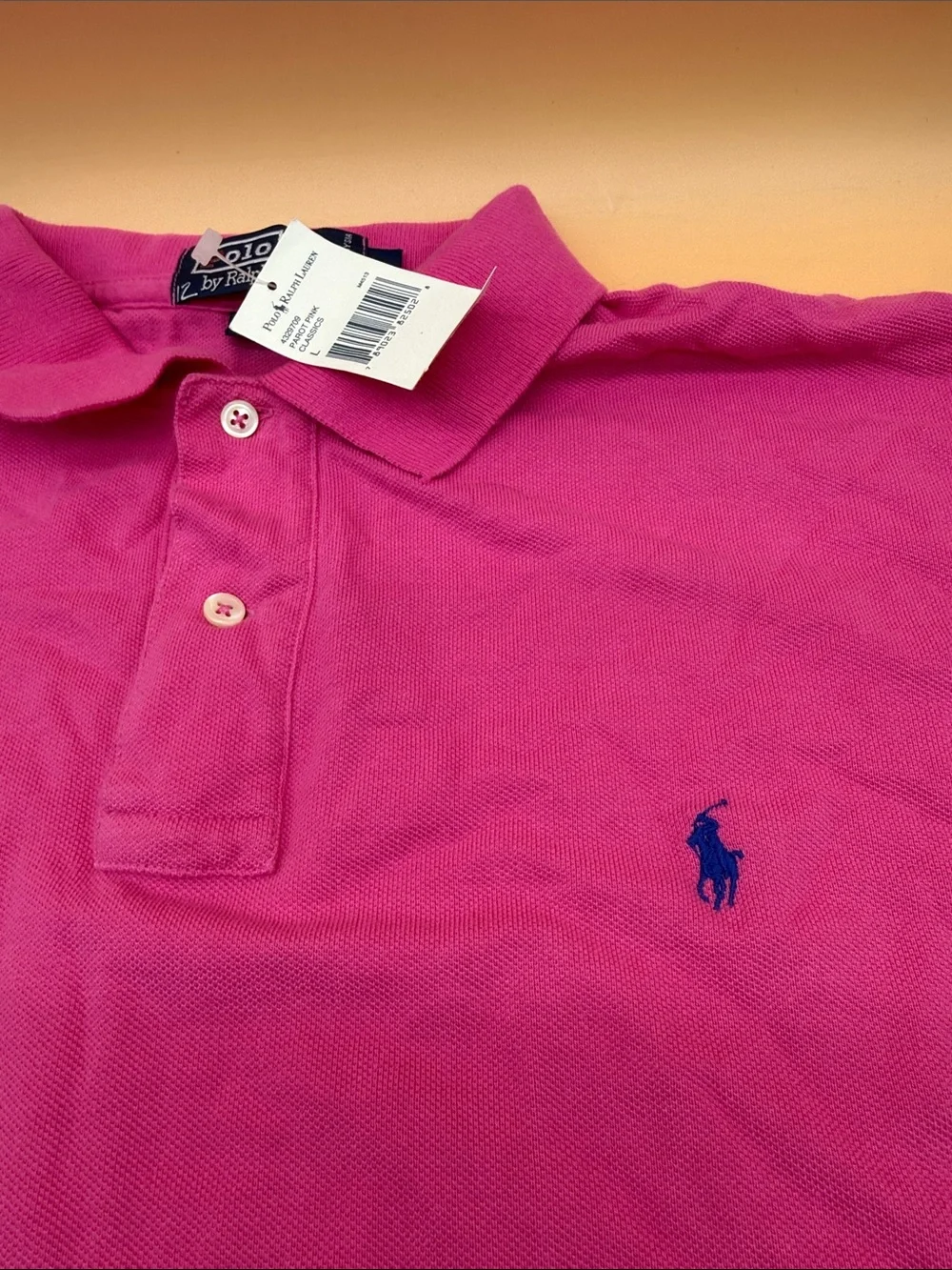 Ralph Lauren Men’s Polo Shirt in Fuchsia Pink
